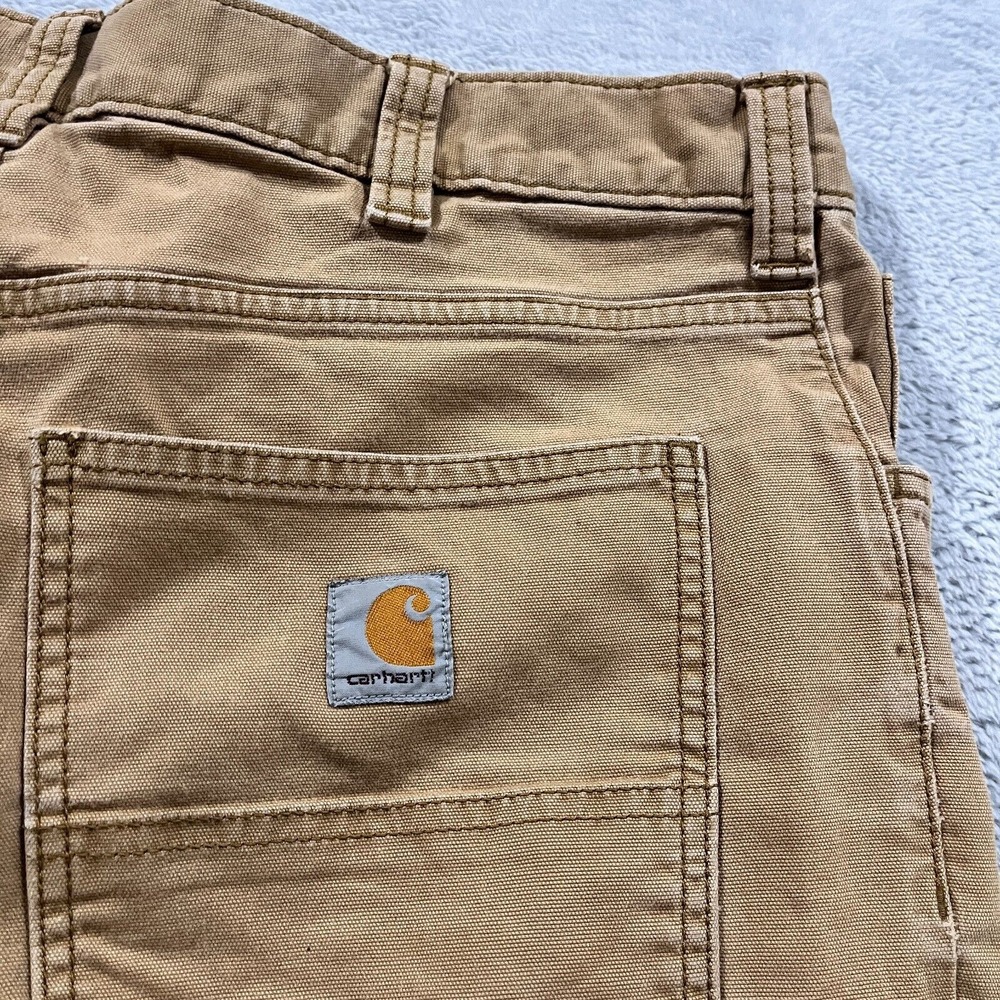 Carhartt Work Pants Mens 32x30* Rugged Flex Relaxed Fit Canvas Utility - Picture 9 of 12